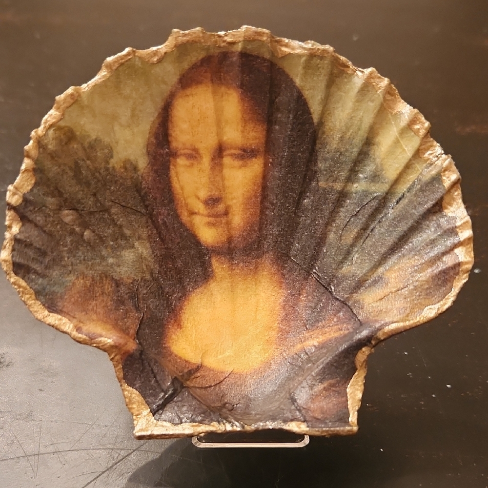 Mona Lisa Decopauge Seashell